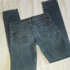 7 For All Mankind Roxanne jeans. Like new!